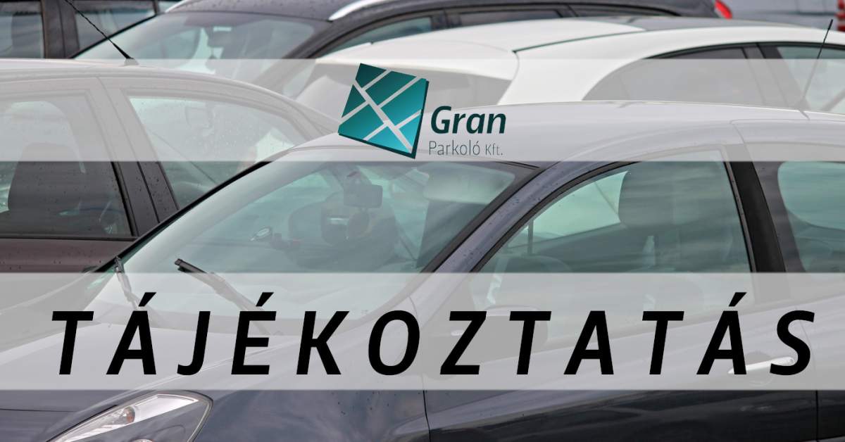Parkolási rend a hosszúhétvégén